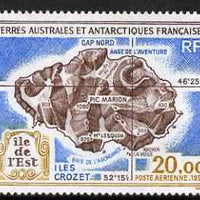 French Southern & Antarctic Territories 1996 East Island Air 20f unmounted mint, SG 357