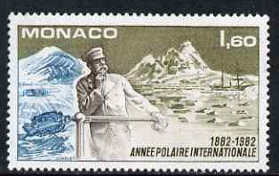 Monaco 1982 Centenary of First International Polar Year 1f 60 unmounted mint, SG 1598
