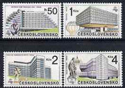 Czechoslovakia 1988 'Praga 88' Stamp Exn (9th issue) set of 4 unmounted mint, SG2941-44