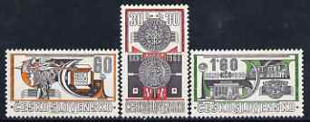 Czechoslovakia 1966 Brno Stamp Exn set of 3 unmounted mint, SG1602-04