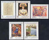 Czechoslovakia 1975 Art (10th issue) set of 5 unmounted mint, SG2256-60