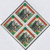 Thomond 1969 Humming Birds 6d (Diamond shaped) opt'd 'Investiture of Prince of Wales', unmounted mint block of 4, slight off-set from overprint on gummed side