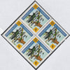 Thomond 1969 Martin 9d (Diamond shaped) opt'd 'Investiture of Prince of Wales', unmounted mint block of 4, slight off-set from overprint on gummed side