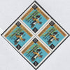Thomond 1969 Birds 1s6d (Diamond shaped) opt'd 'Investiture of Prince of Wales', unmounted mint block of 4, slight off-set from overprint on gummed side