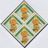 Thomond 1960 Carnation 1d (Diamond-shaped) def unmounted mint block of 4