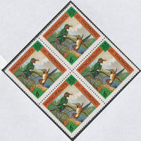 Thomond 1960 Humming Birds 6d (Diamond-shaped) def unmounted mint block of 4