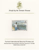 Montserrat 1985 Sea Island Cotton $1.15 (Threading Loom) imperf proof mounted on Format International proof card as SG 647