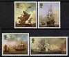 Jersey 1974 Maritime Paintings by Peter Monamy set of 4 unmounted mint, SG 115-118
