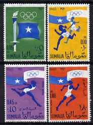 Somalia 1960 Olympic Games set of 4 inscribed '1960' unmounted mint, SG 360-63