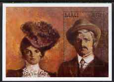 Mali 1995 Centenary of Motion Pictures 1000f m/sheet (Robert Redford and Katherine Ross) unmounted mint,