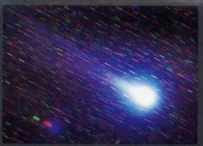 Postcard - Halleys Comet PPC produced by National Postal Museum unused and fine