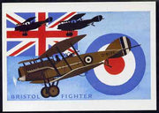Postcard - Bristol Fighter PPC produced by National Postal Museum unused and fine