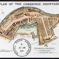 Postcard - Farming Exhibition - Cambridge Showyard PPC produced by National Postal Museum unused and fine