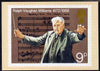 Postcard - European Music Year - Vaughan Williams 9p stamp of 1972 PPC produced by National Postal Museum unused and fine