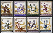 Rwanda 1972 Munich Olympic Games (2nd issue) perf set of 8 values unmounted mint, SG 490-97