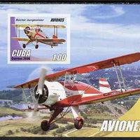 Cuba 2006 Aircraft imperf m/sheet unmounted mint SG MS4967
