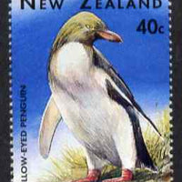 New Zealand 1996 Yellow-eyed Penguin 40c unmounted mint SG 1992
