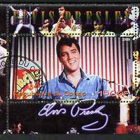 Congo 2009 Elvis Presley perf m/sheet fine cto used
