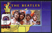 Congo 2009 The Beatles perf m/sheet fine cto used