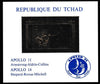 Chad Apollo 11, 12, 13 & 14 deluxe sheet design in gold foil on glossy card