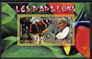 Congo 2009 Pope John Paul II & Butterfly imperf m/sheet unmounted mint