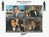Chad 2018 James Bond - Sean Connery perf sheetlet containing 4 values unmounted mint. Note this item is privately produced and is offered purely on its thematic appeal, it has no postal validity