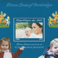 Mali 2018 Royal Birth - Prince Louis perf souvenir sheet unmounted mint. Note this item is privately produced and is offered purely on its thematic appeal.
