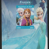 Mali 2018 Frozen (Animated Movie) imperf souvenir sheet unmounted mint. Note this item is privately produced and is offered purely on its thematic appeal.