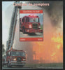 Mali 2018 Fire Trucks perf souvenir sheet unmounted mint. Note this item is privately produced and is offered purely on its thematic appeal.