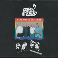 Chad 2018 Pink Floyd perf souvenir sheet unmounted mint. Note this item is privately produced and is offered purely on its thematic appeal.