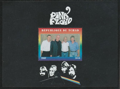 Chad 2018 Pink Floyd perf souvenir sheet unmounted mint. Note this item is privately produced and is offered purely on its thematic appeal.