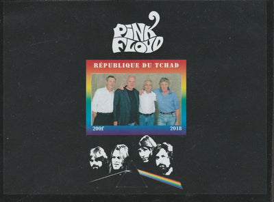 Chad 2018 Pink Floyd imperf souvenir sheet unmounted mint. Note this item is privately produced and is offered purely on its thematic appeal.