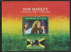 Chad 2018 Bob Marley perf souvenir sheet unmounted mint. Note this item is privately produced and is offered purely on its thematic appeal.