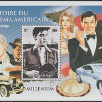 Niger Republic 1999 History of American Cinema souvenir sheet containing 1 value unmounted mint. Note this item is privately produced and is offered purely on its thematic appeal, it has no postal validity