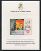 Ras Al Khaima 1969 Scenes from Operas 20Dh Othello by Verdi,imperf mounted on Format International proof card, as Mi 281B