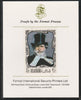 Ras Al Khaima 1969 Paintings of Composers - Verdi 2.5R imperf mounted on Format International proof card, as Mi 280B