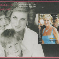 Somalia 2002 Princess Diana 5th Anniversary of Death perf souvenir sheet #2 unmounted mint.. Note this item is privately produced and is offered purely on its thematic appeal