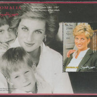 Somalia 2002 Princess Diana 5th Anniversary of Death perf souvenir sheet #6 unmounted mint.. Note this item is privately produced and is offered purely on its thematic appeal