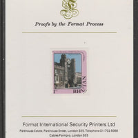 Bhutan 1982 Princess Diana's 21st Birthday 1n imperf proof mounted on Format International proof card, as SG 455
