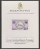 Liberia 1979 International Year of the Child $1 imperf proof mounted on Format International proof card, as SG 1374