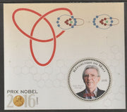 Mali 2016 Nobel Prize for Chemistry - Jean-Pierre Sauvage perf sheet containing one circular value unmounted mint