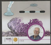 Mali 2017 Nobel Prize for Chemistry - Jacques Dubochet perf sheet containing one circular value unmounted mint