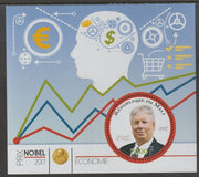 Mali 2017 Nobel Prize for Economics - Richard Thaler perf sheet containing one circular value unmounted mint