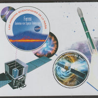Mali 2020 NASA Scientific Space Missions - FERMI perf sheet containing one circular value unmounted mint