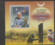 Mali 2017 Arthur C Clarke perf m/sheet containing one value unmounted mint