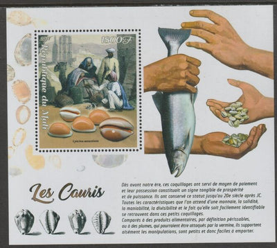Mali 2018 Cowrie Shells perf m/sheet containing one value unmounted mint