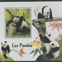 Mali 2018 Pandas perf m/sheet containing one value unmounted mint