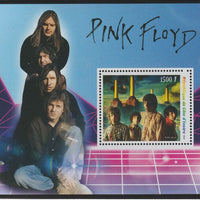 Ivory Coast 2018 Pink Floyd perf m/sheet #2 containing one value unmounted mint