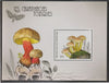 Ivory Coast 2017 Mushrooms perf m/sheet #2 containing one value unmounted mint