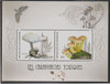 Ivory Coast 2017 Mushrooms perf sheet containing two values unmounted mint